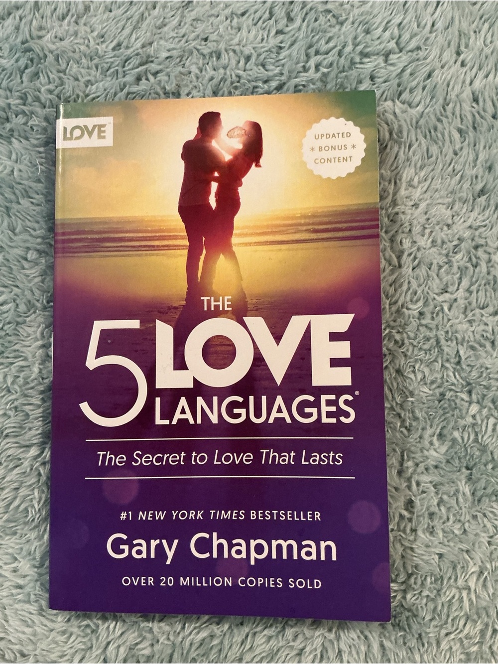 5 Love Languages paperback book